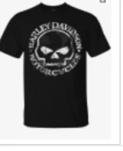 Playera Harley-Davidson Willie G Skull -