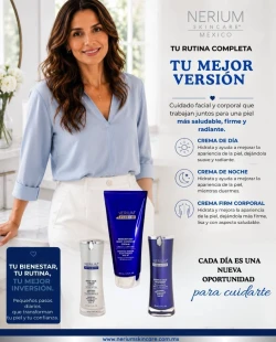 Nerium Skin Car- Crema de día, Noche y Crema de Cuerpo
