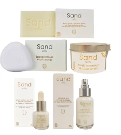 SAND RARITY Kit tratamiento facial y corporal reafirmante antiedad